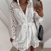 Marthe I Elegante Midi Jurk