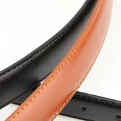 Samantha | Dames Riem - Leren Smalle Riem met Elegante Gesp 7