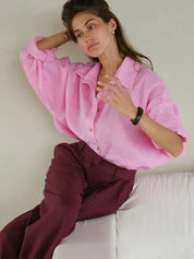 Dewi | Losvallende Dames Blouse – Luchtig en Stijlvol