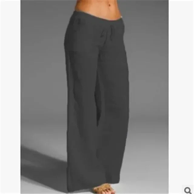 Casual Linnen Broek voor Dames