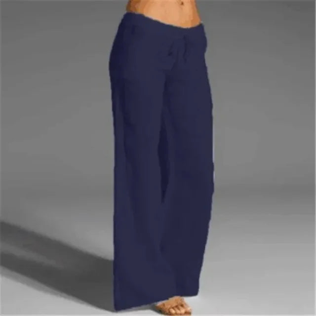 Casual Linnen Broek voor Dames