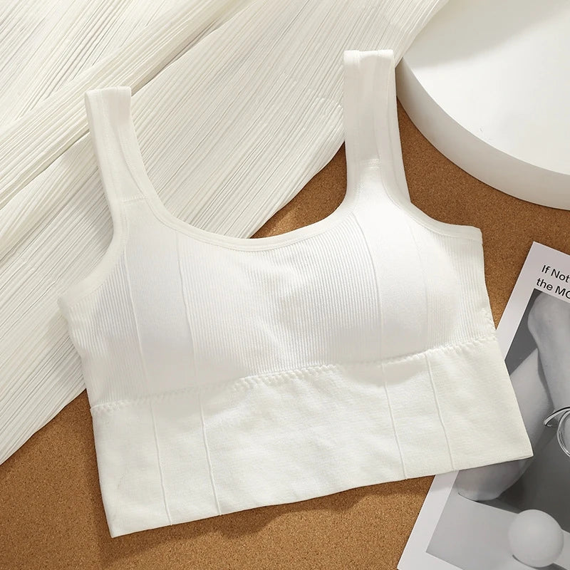 Joëlle | Sport Top van Ribstof – Comfortabele Elastische pasvorm