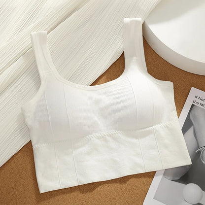 Joëlle | Sport Top van Ribstof – Comfortabele Elastische pasvorm