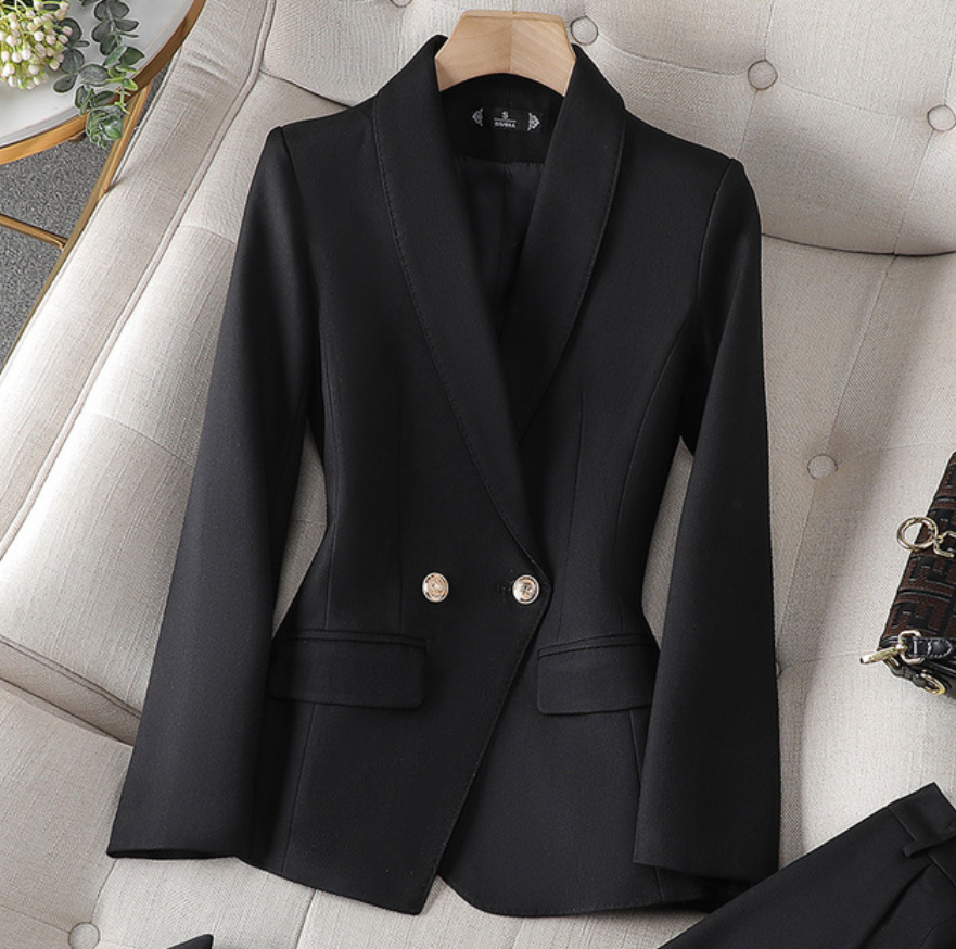 Getailleerde Blazer & Elegante Broek Set
