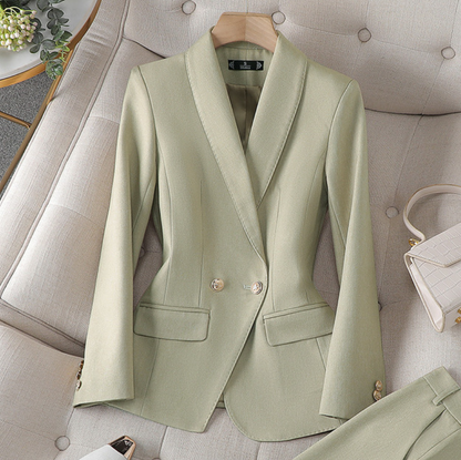 Getailleerde Blazer & Elegante Broek Set
