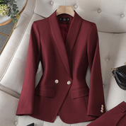 Getailleerde Blazer & Elegante Broek Set