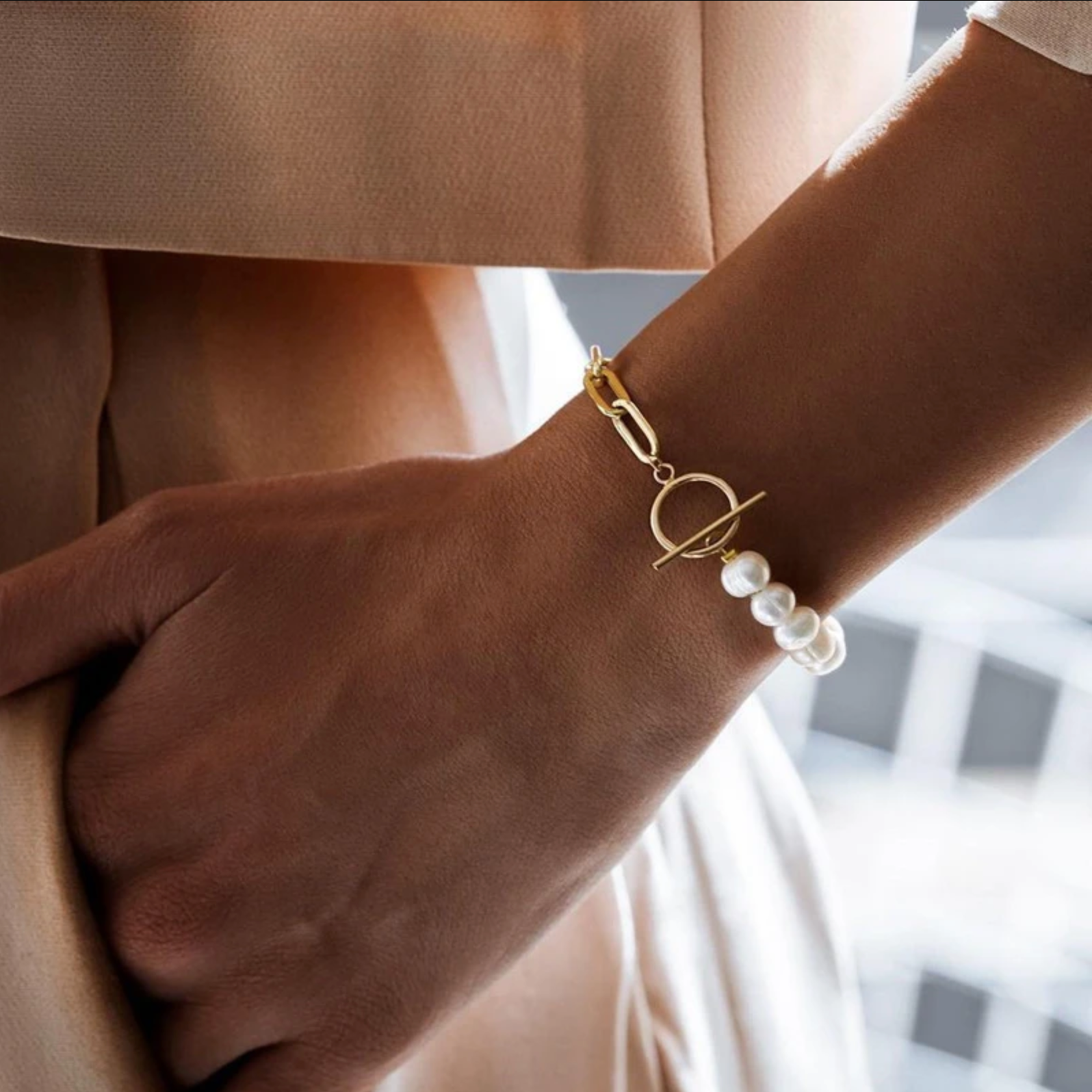 Sieradenset met Parels – Tijdloos & Elegant - Armband & Ketting