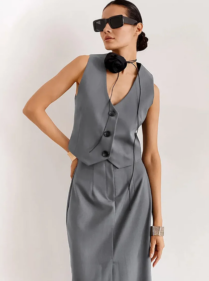 Kelcie | Relaxed Chic Tweedelig Pak