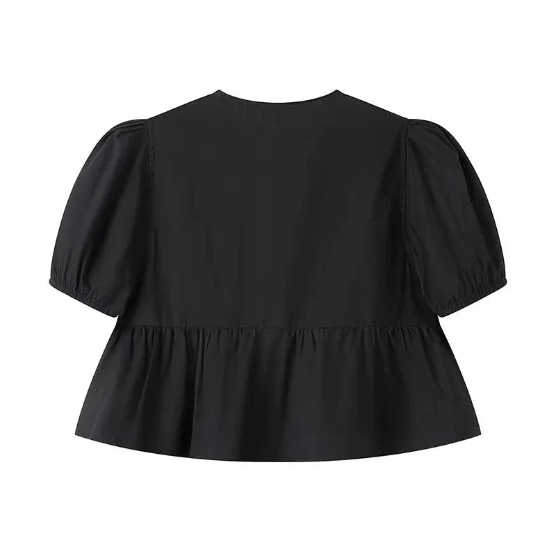 Maddy | Crop Top met Luipaardprint