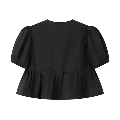 Maddy | Crop Top met Luipaardprint