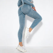 Aurora |  Sportset Dames – Legging & Cropped Top