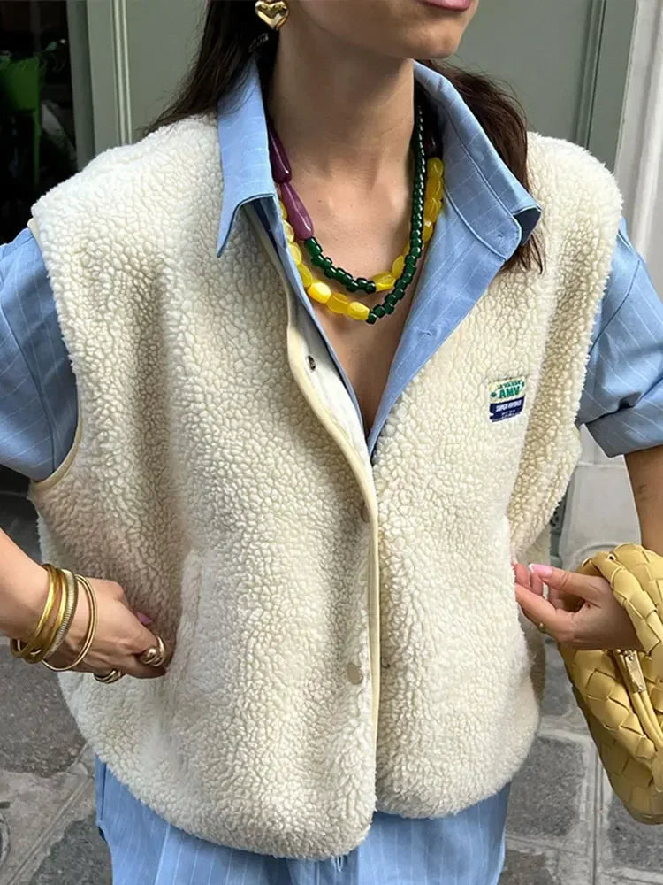 Trendy Wollen Bodywarmer