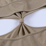 Noor | Halter Maxi Jurk