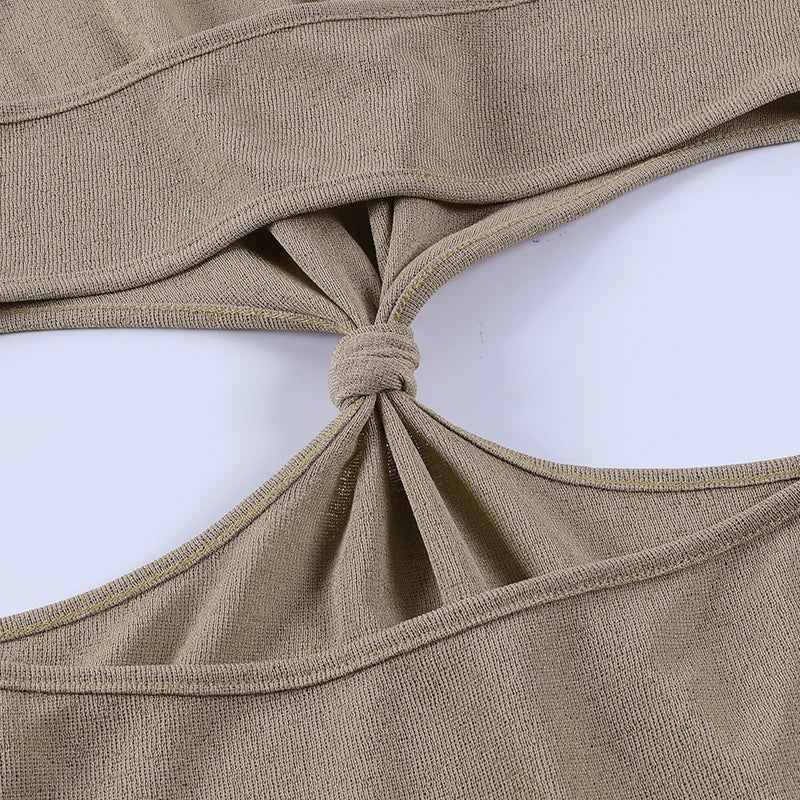 Noor | Halter Maxi Jurk