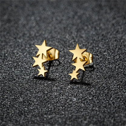 Star | Minimalistische Oorbellen – Tijdloze Elegantie