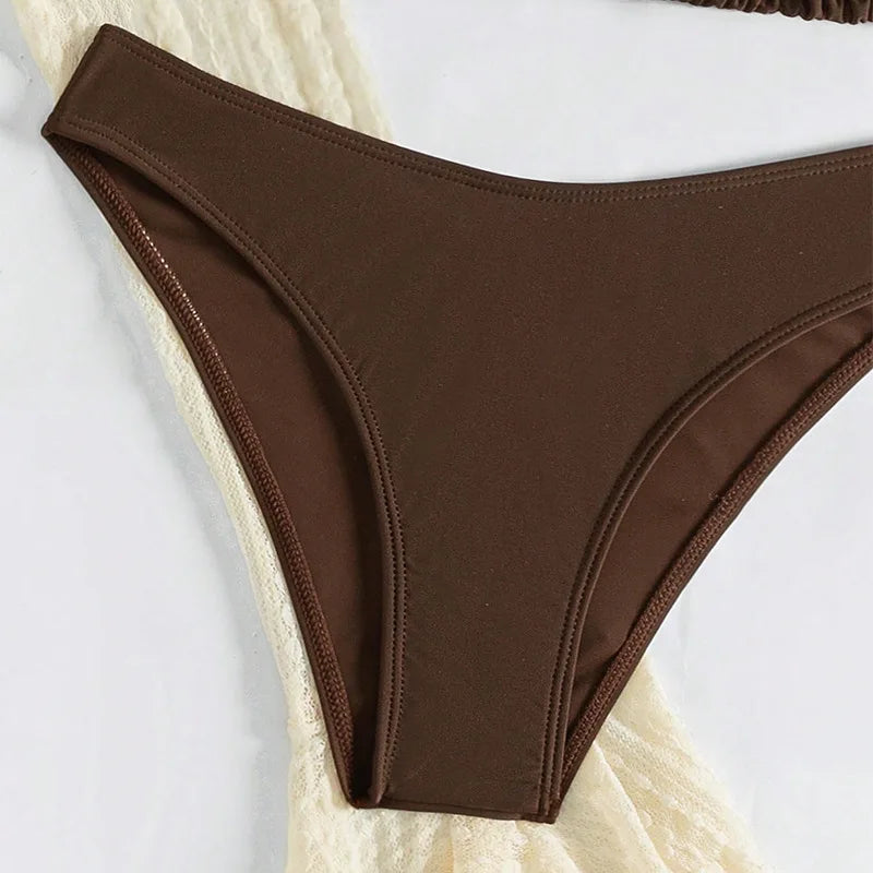 Sjaris | 3-Delige Bikini Set - Bikini & Strand Set Cover Up