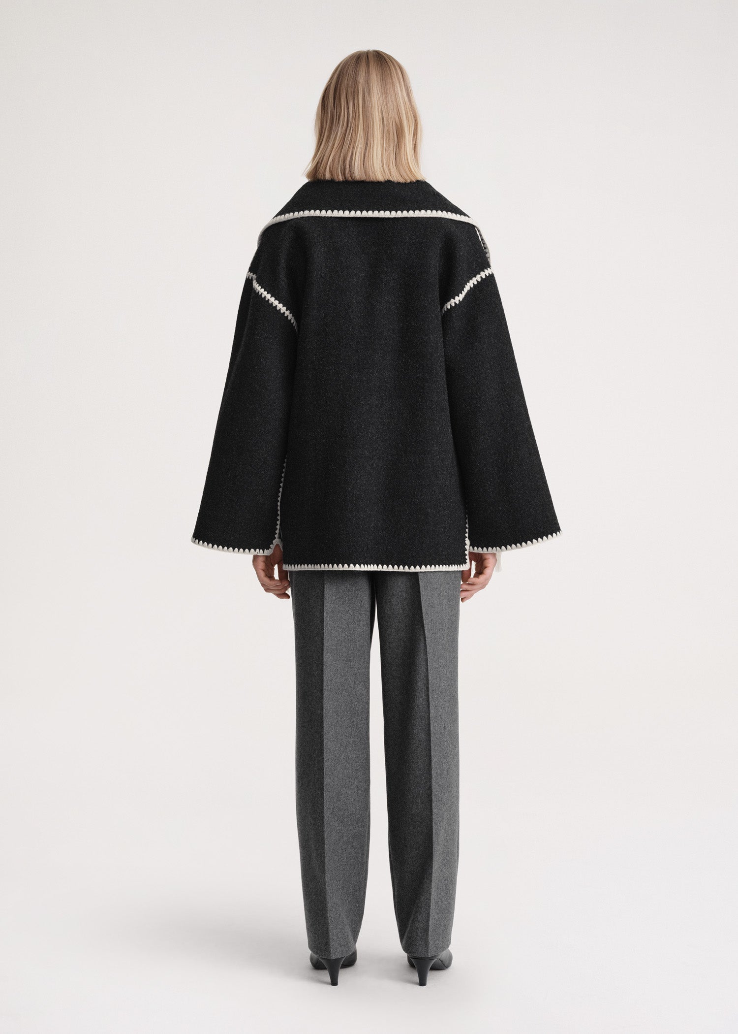 Salone | Luxe Sjaal Jas Dames - Hoogwaardig Materiaal, Elegant Ontwerp