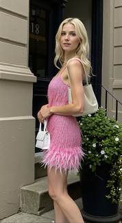 Sienna | Dames Cocktailjurk - Glamour met Pailletten en Spaghettibandjes 1