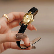 Sienna | Dames Horloge Goud - Gouden Wijzerplaat, Elegant en Tijdloos 0