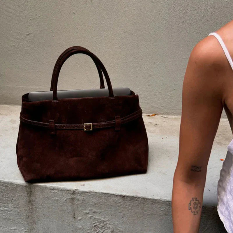 Juley | Luxe Vegan Suede Schoudertas