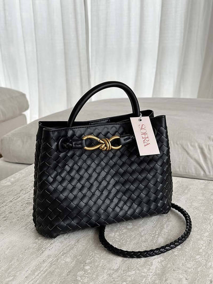 Dorle | Elegante Gevlochten Dames Handtas