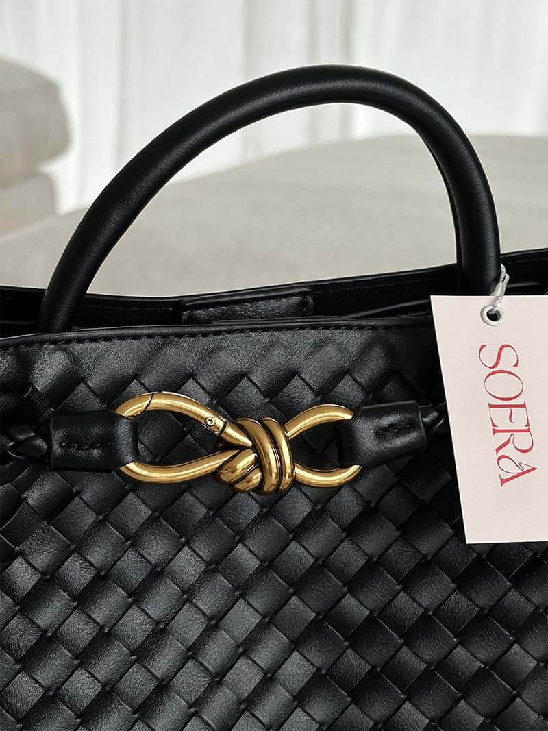 Dorle | Elegante Gevlochten Dames Handtas