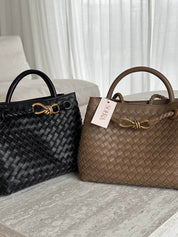 Dorle | Elegante Gevlochten Dames Handtas