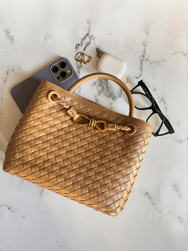 Dorle | Elegante Gevlochten Dames Handtas