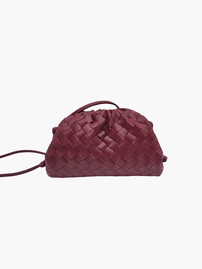 Voletta | Mini Geweven Vegan Leren Tas – Elegant & Praktisch