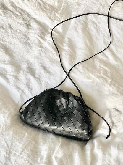 Voletta | Mini Geweven Vegan Leren Tas – Elegant & Praktisch