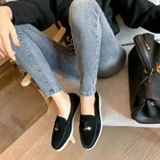 Solea | Dames Loafers Zwart - Ademend en Comfortabel Design 3