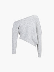 Jivani |  Asymmetrische Dames Trui - Comfy, Casual