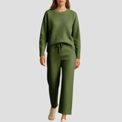 Sophie | Dames Loungewear Set - Zachte Gebreide Stof, Comfy en Casual 7