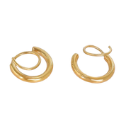 Sophie | Dames Oorbellen - Elegante Zilver Spiraal Statement Oorbellen 2