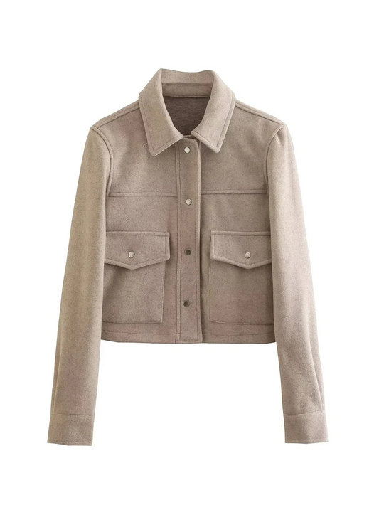 Jayla | Casual Korte Jas voor Dames - Trendy, Comfortabele Jas
