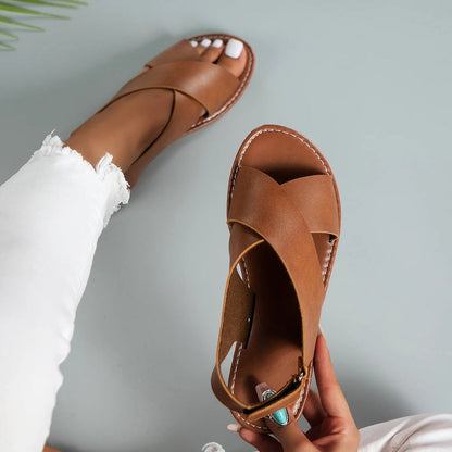 Fallone | Stijlvolle Leren Sandalen voor Dames