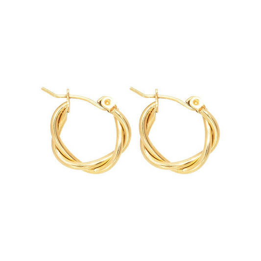 Tasja | Elegante Twistende Mini Oorringen