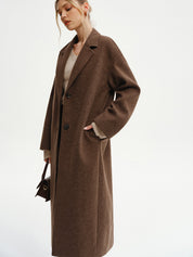 Tessa | Dames Lange Winterjas - Warm Tweed, Oversized Pasvorm 2