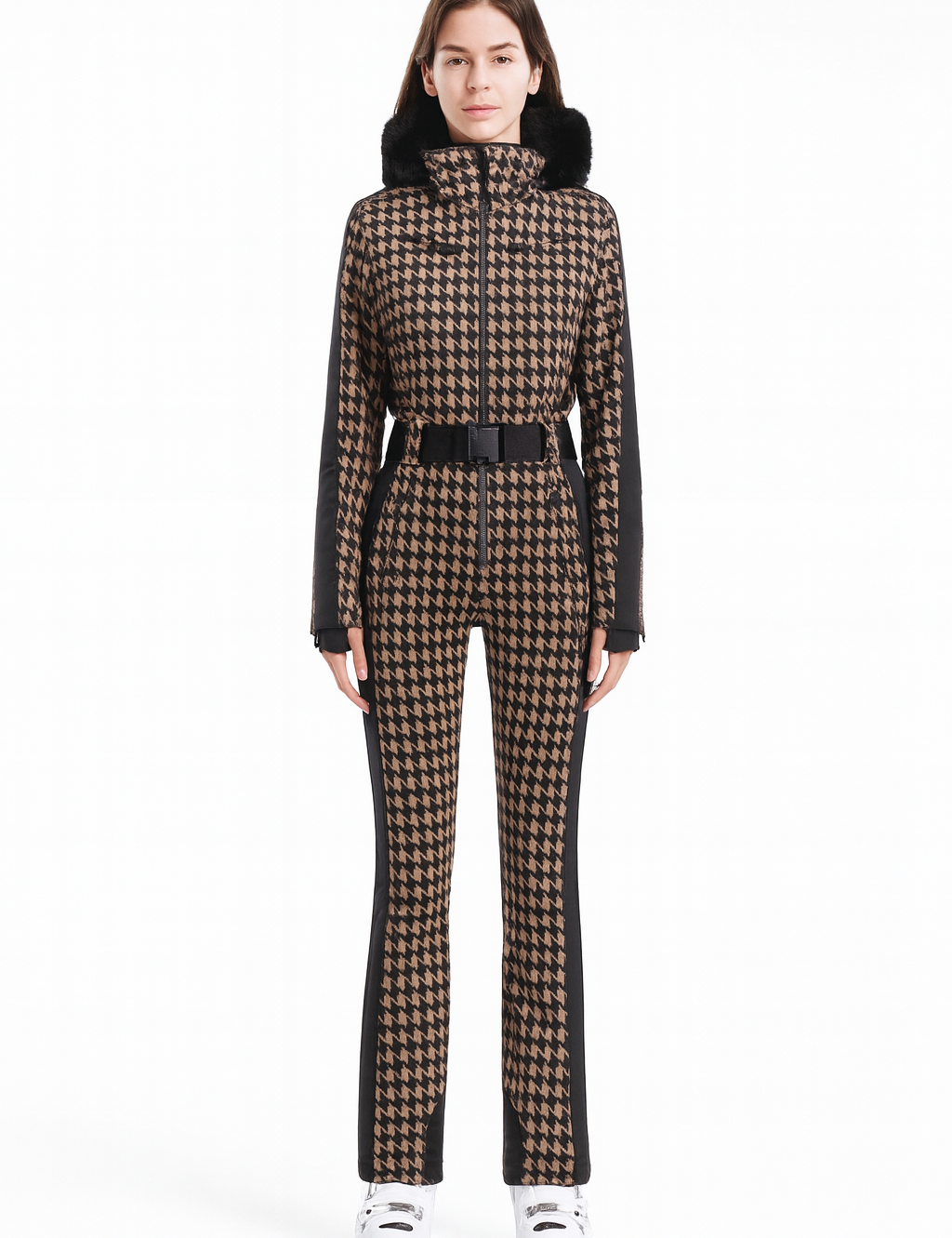 Tessa | Dames Skipak - Hoogwaardige Thermische Bescherming met Bontkraag 1