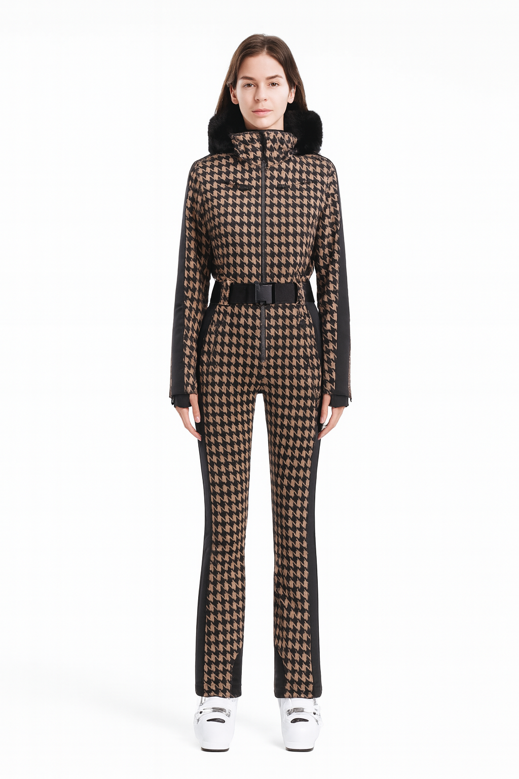 Tessa | Dames Skipak - Hoogwaardige Thermische Bescherming met Bontkraag 1