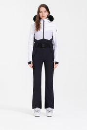 Tessa | Dames Skipak - Hoogwaardige Thermische Bescherming met Bontkraag 2