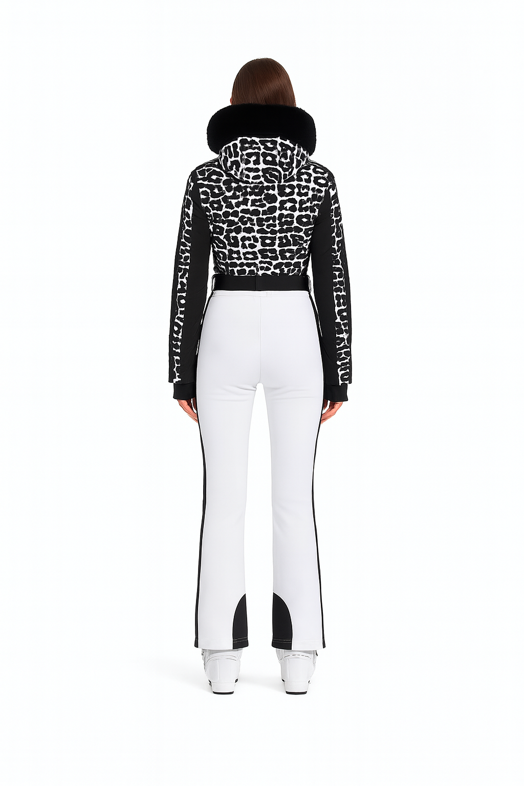 Tessa | Dames Skipak - Hoogwaardige Thermische Bescherming met Bontkraag 8