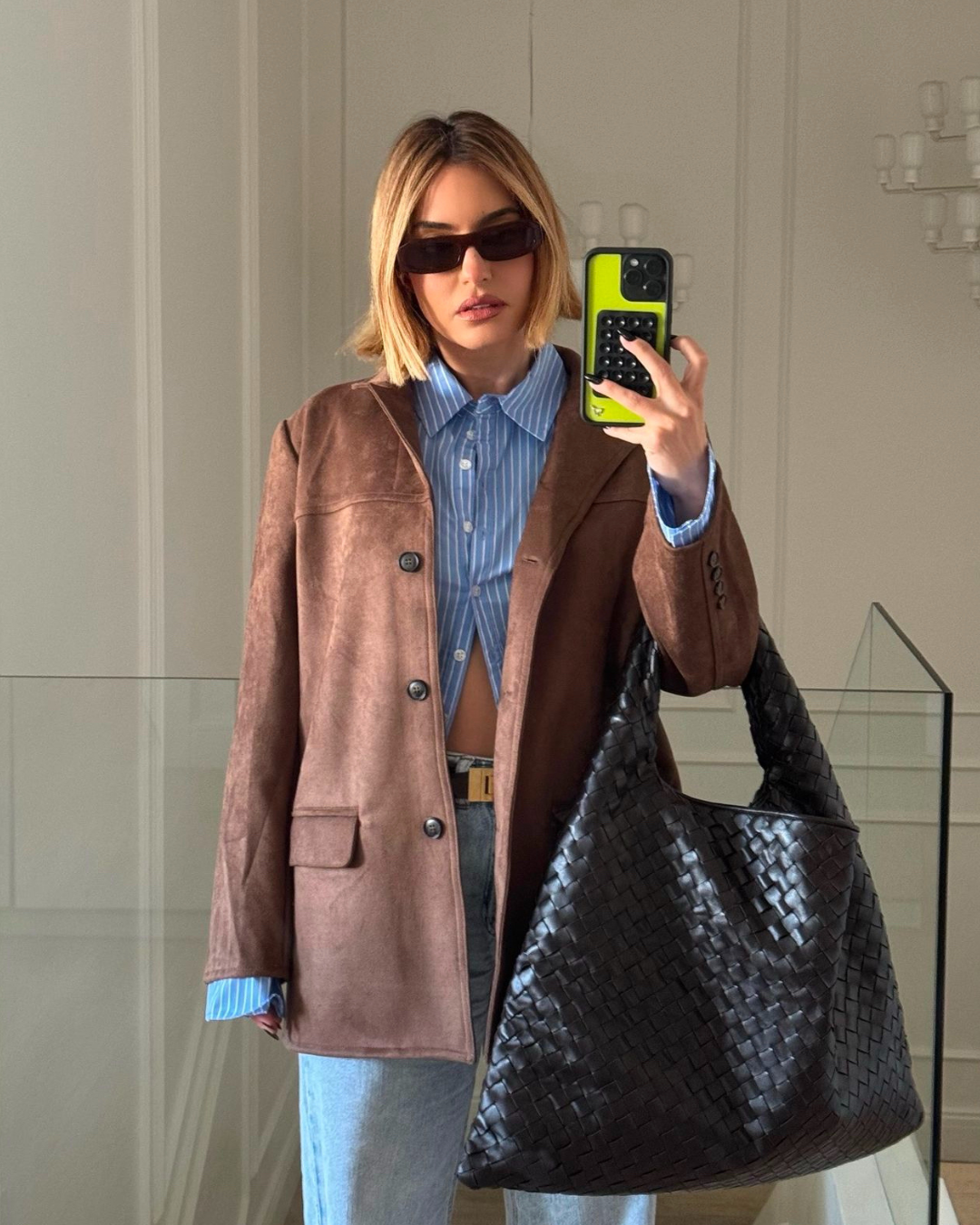 Nurie | Chique Bruine Blazer