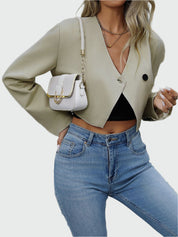 Rita | Kort Dames Jasje – Trendy, Comfortabel & Elegant