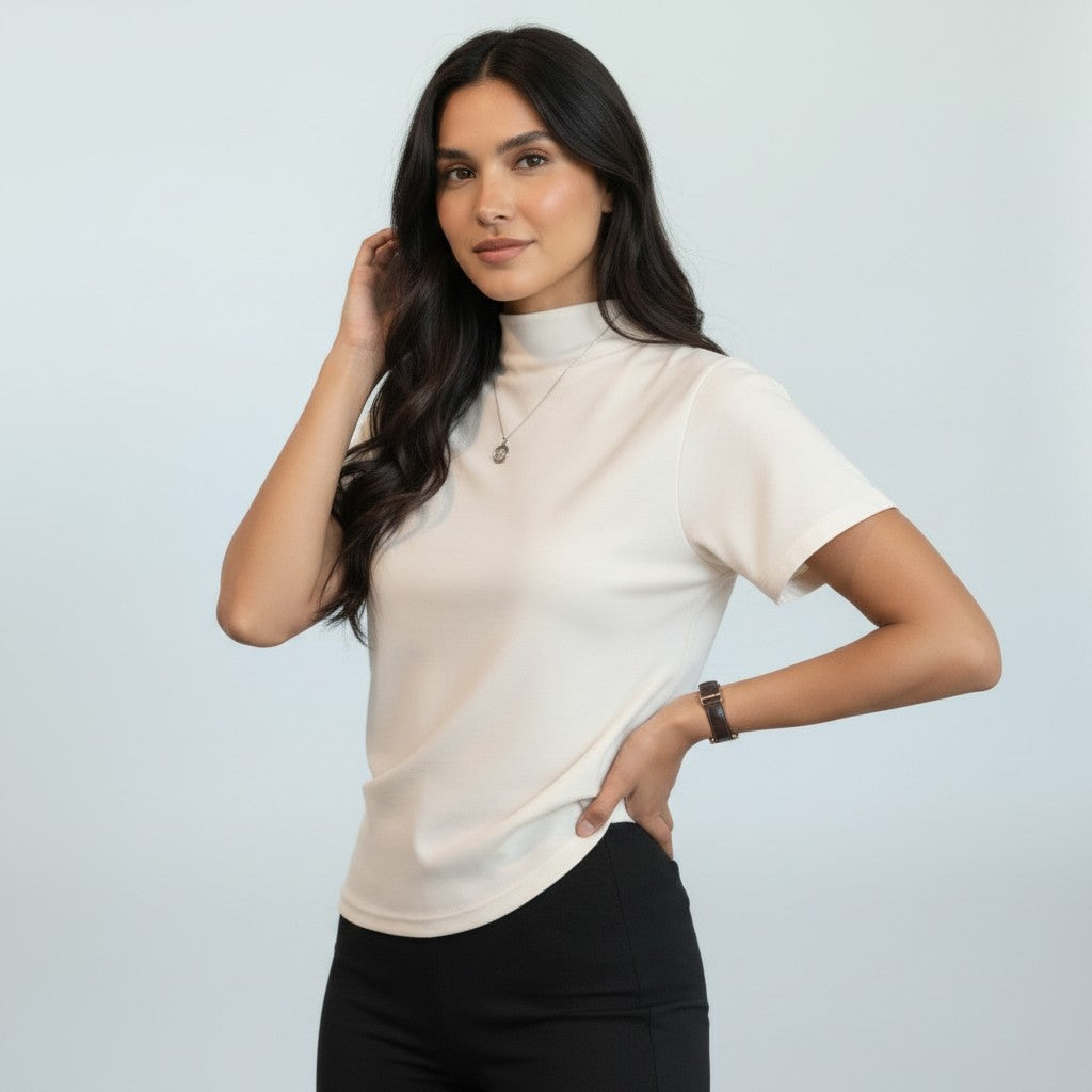Valento | Trendy en Elegante Witte Dames Top