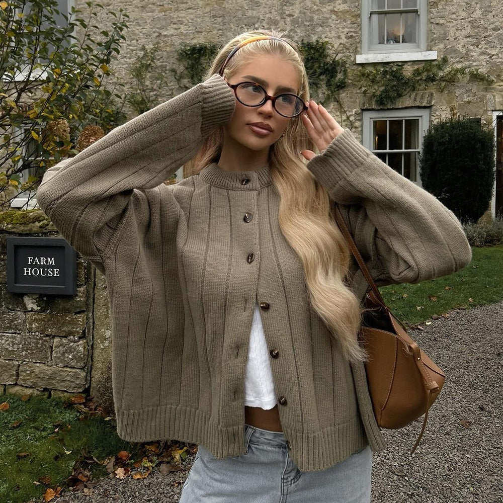 Vera | Dames Cardigan - Oversized, Zachte Knit 1