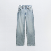 Burgina | Vintage Ripped Jeans met Uniek Patchwork Detail
