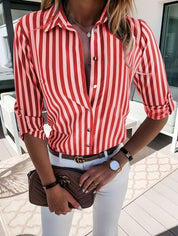 Dana | Chique Gestreepte Blouse voor Dames