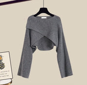 Jannika | Comfy Driedelige Set Dames - Blouse, Broek en Trui met Elegante Pasvorm