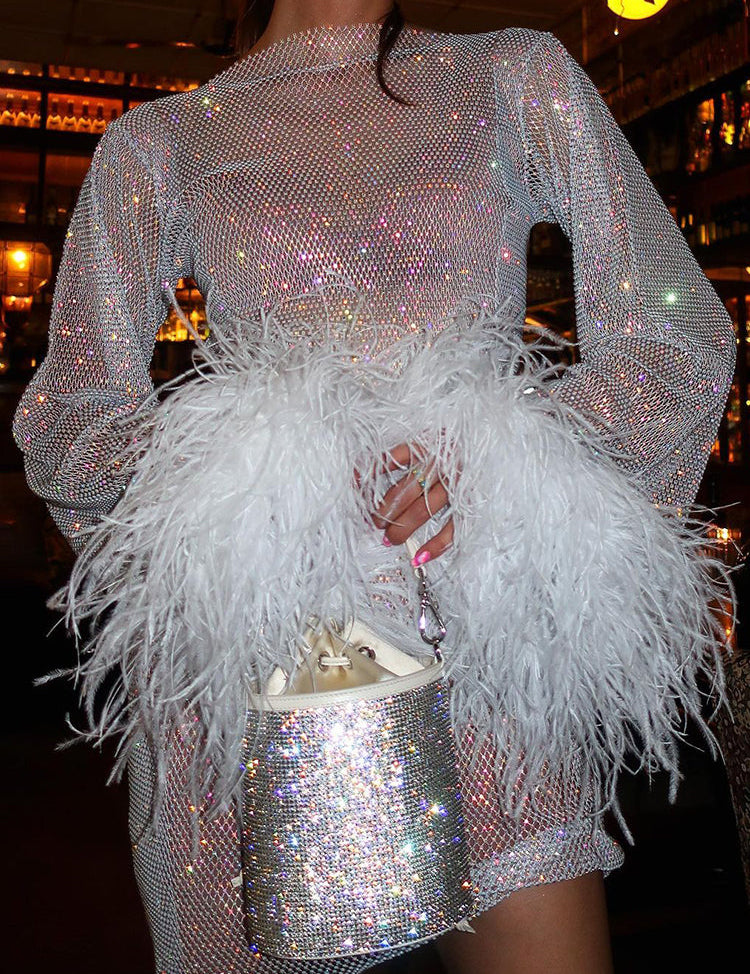 Wendy | Avondjurk Dames - Elegante Mesh Details, Perfect voor Avonden en Feesten 1